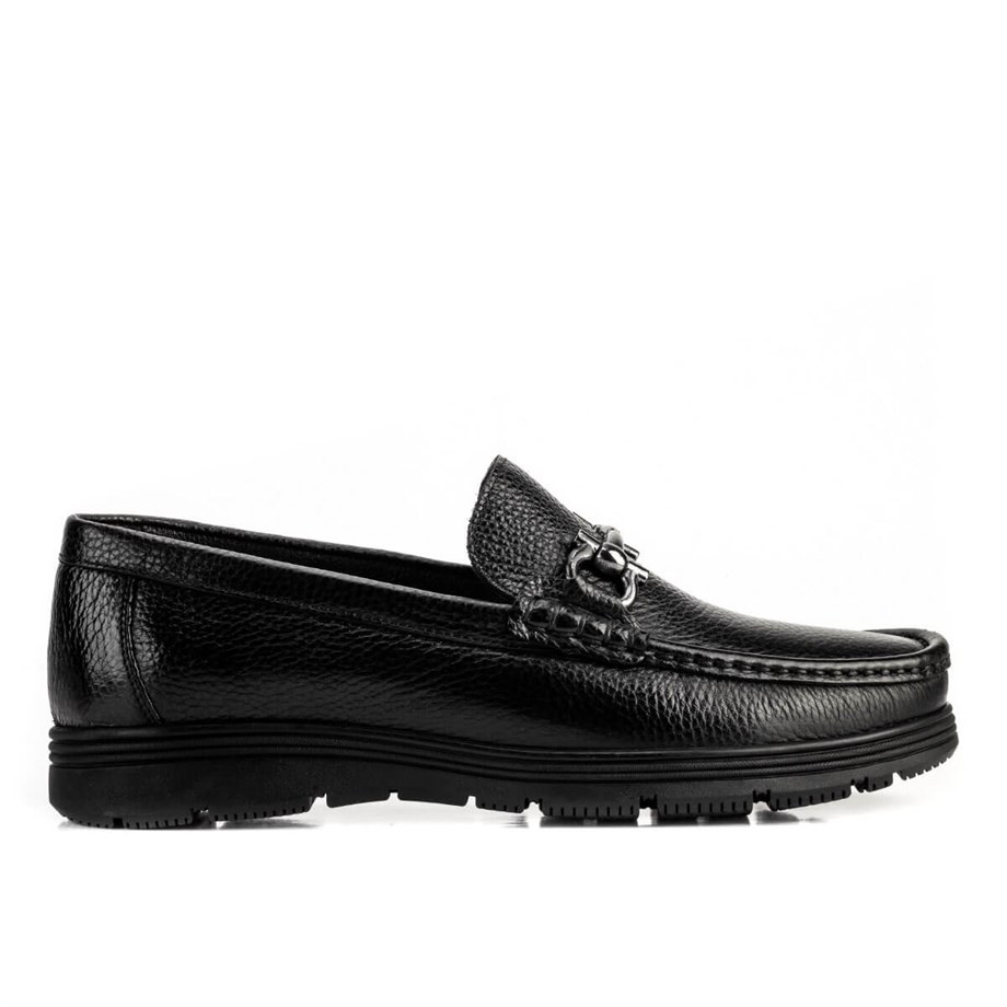 Hakiki Deri Siyah Erkek Ayakkabı