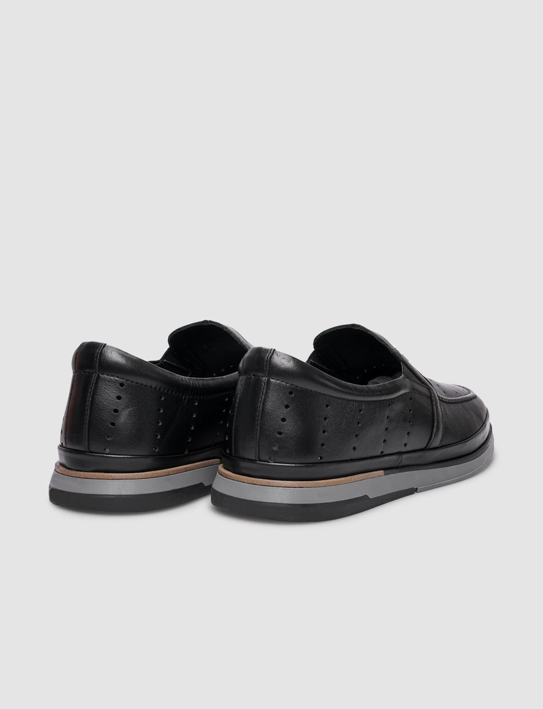 Hakiki Deri Siyah Erkek Ayakkabı