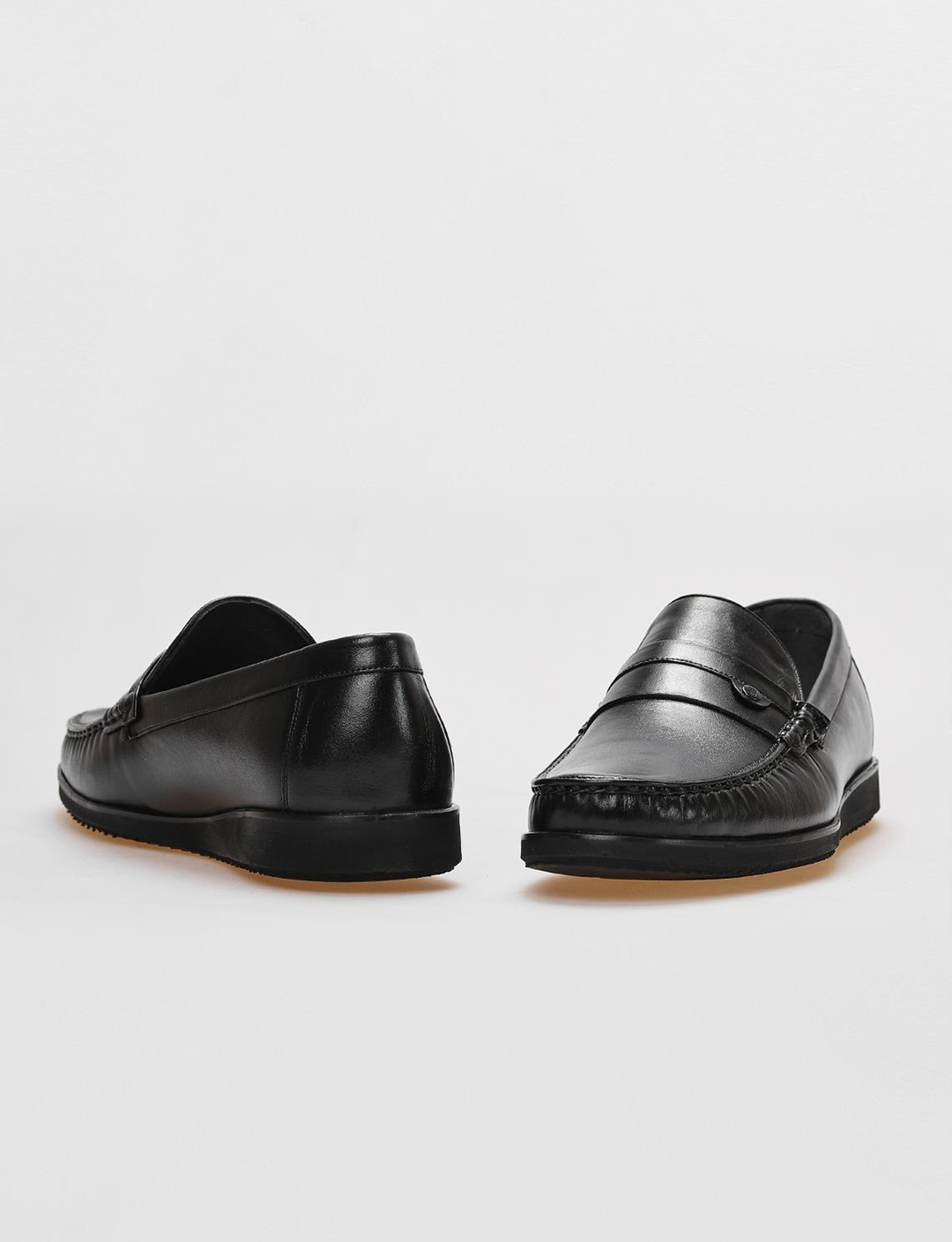 Hakiki Deri Siyah Erkek Ayakkabı