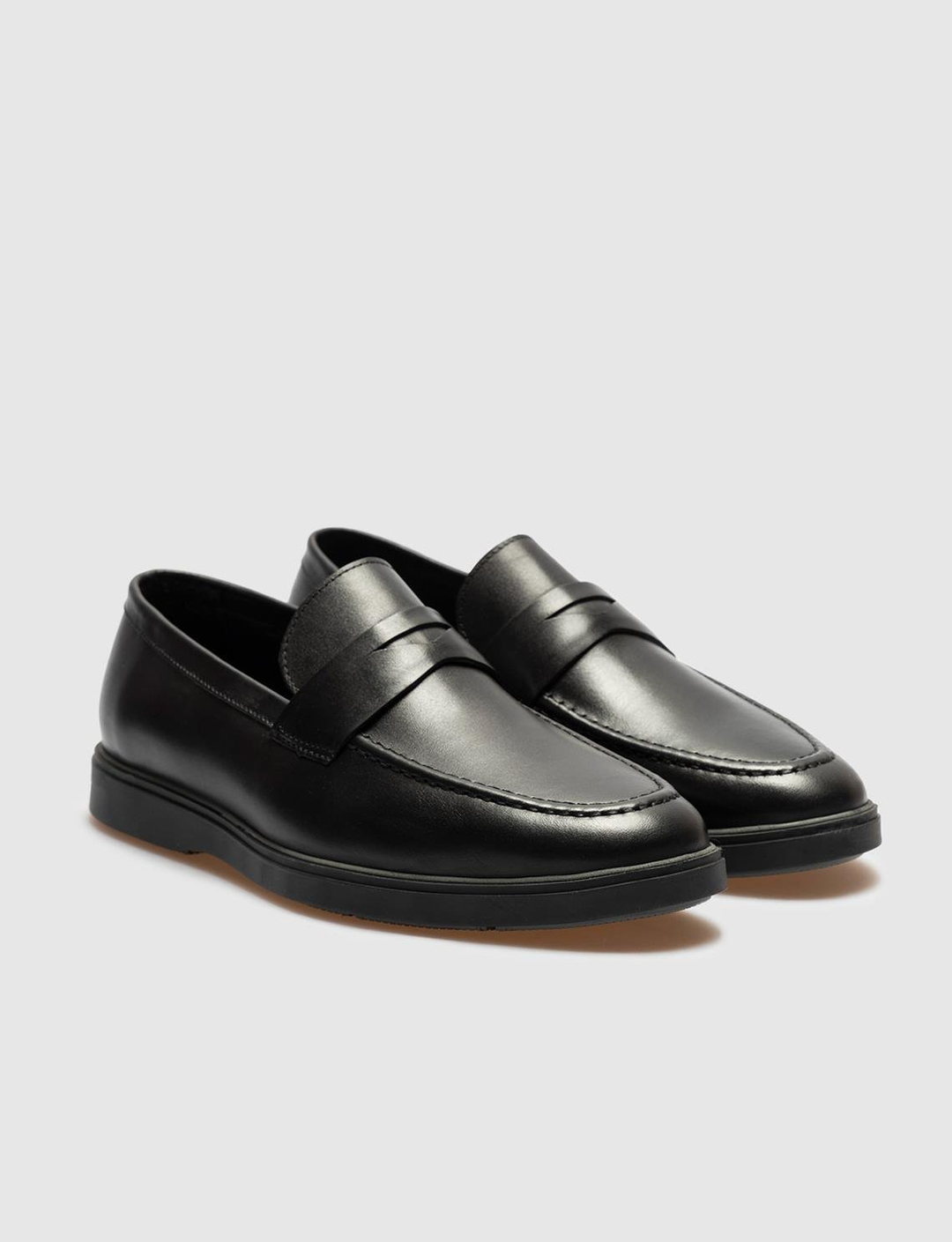 Hakiki Deri Siyah Erkek Ayakkabı