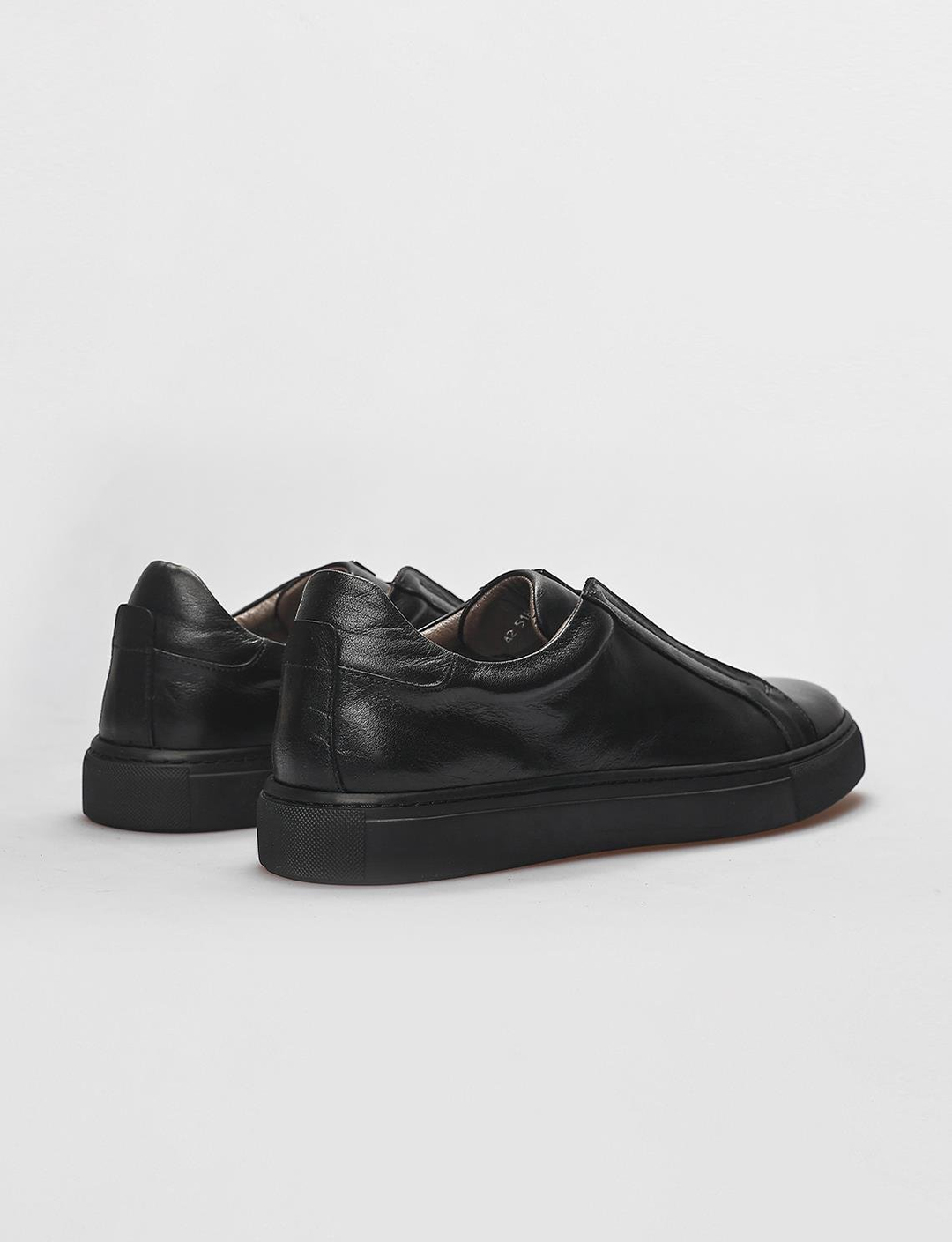 Hakiki Deri Siyah Erkek Ayakkabı