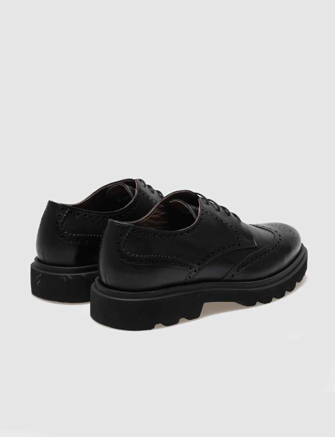 Hakiki Deri Siyah Erkek Ayakkabı