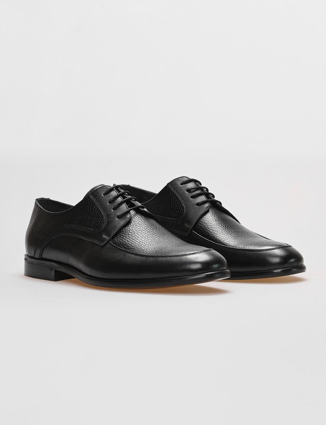 Hakiki Deri Siyah Erkek Ayakkabı