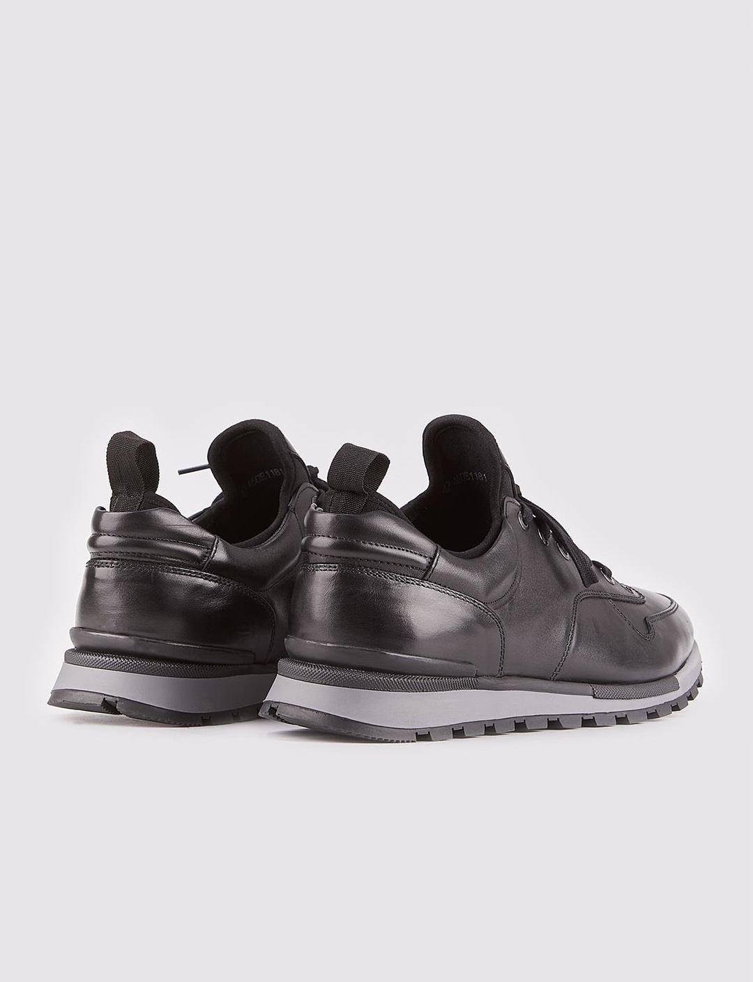 Hakiki Deri Siyah Erkek Ayakkabı