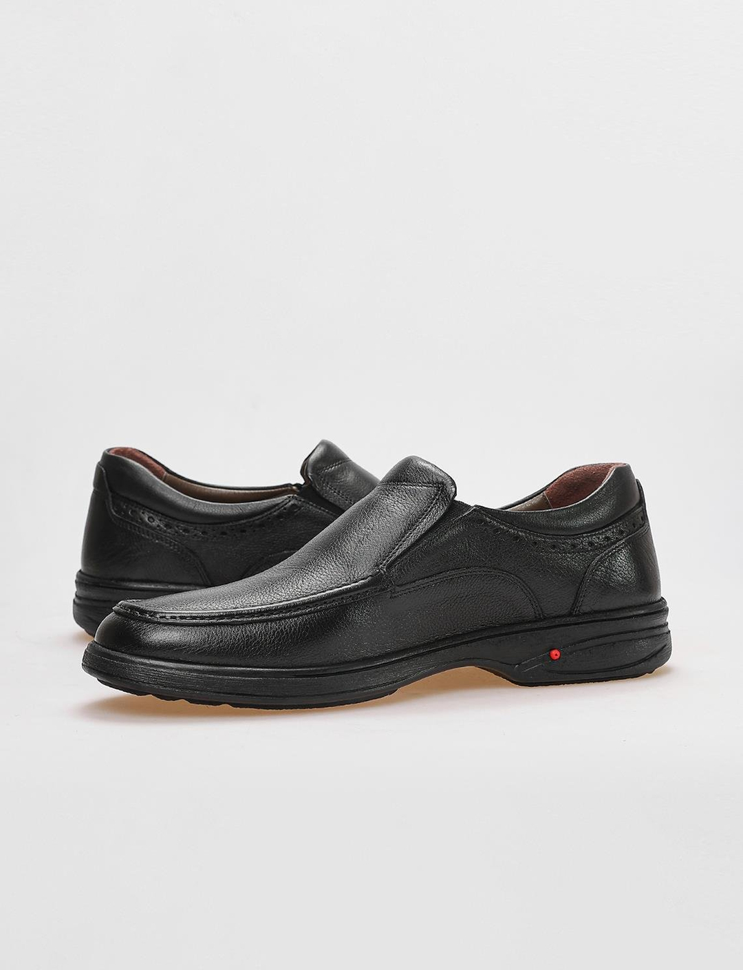 Hakiki Deri Siyah Erkek Ayakkabı