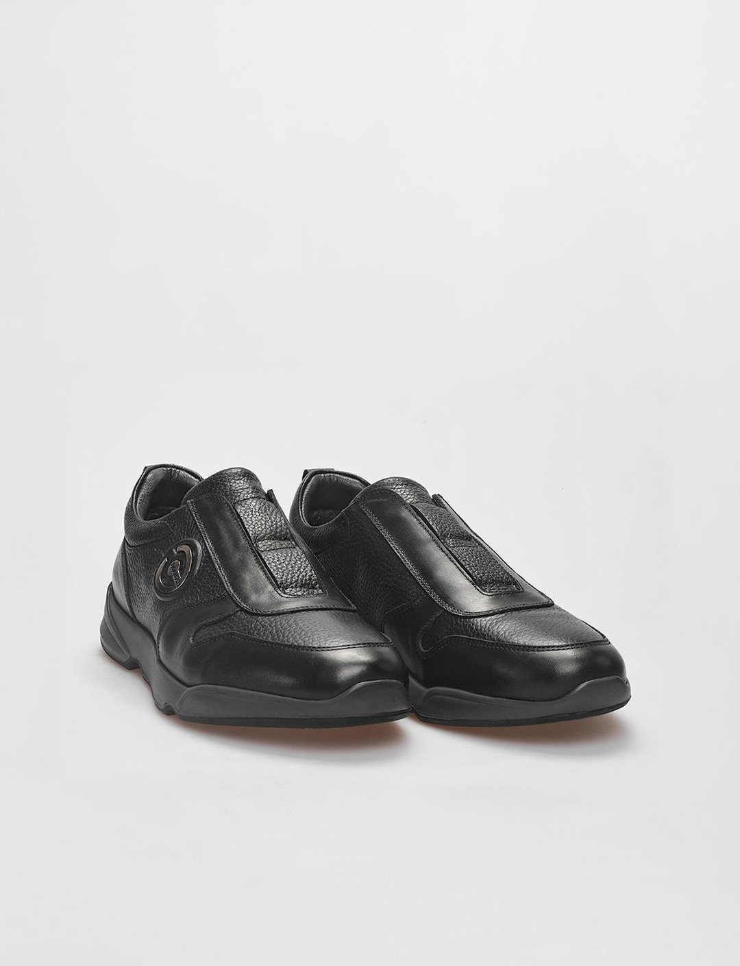 Hakiki Deri Siyah Erkek Ayakkabı