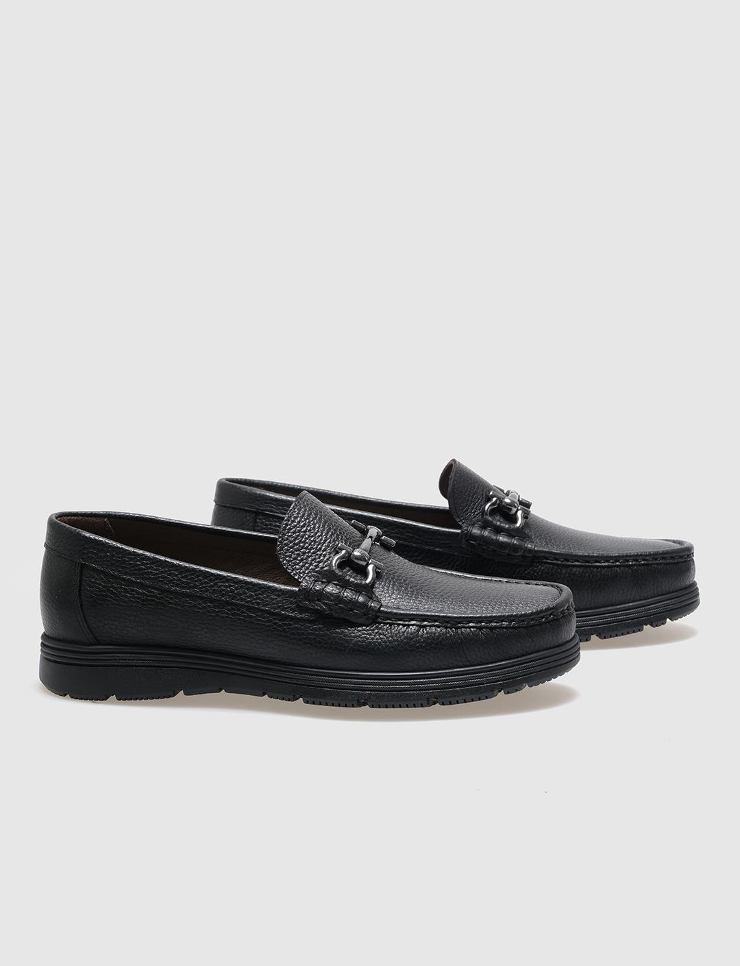 Hakiki Deri Siyah Erkek Ayakkabı