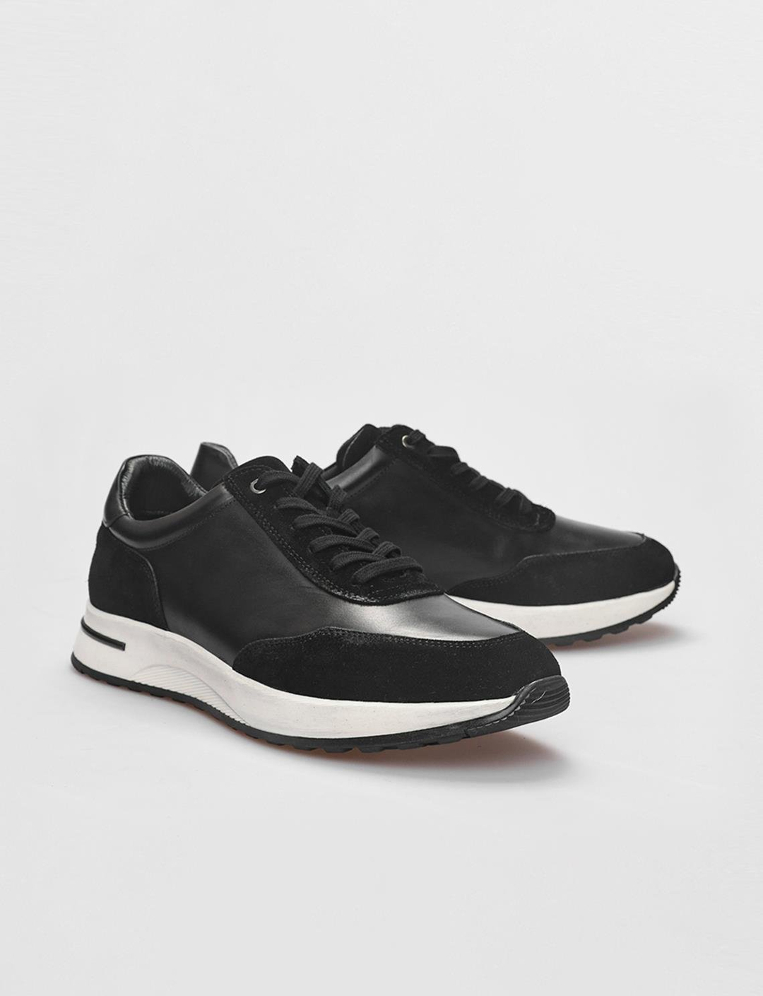 Hakiki Deri Siyah Erkek Ayakkabı