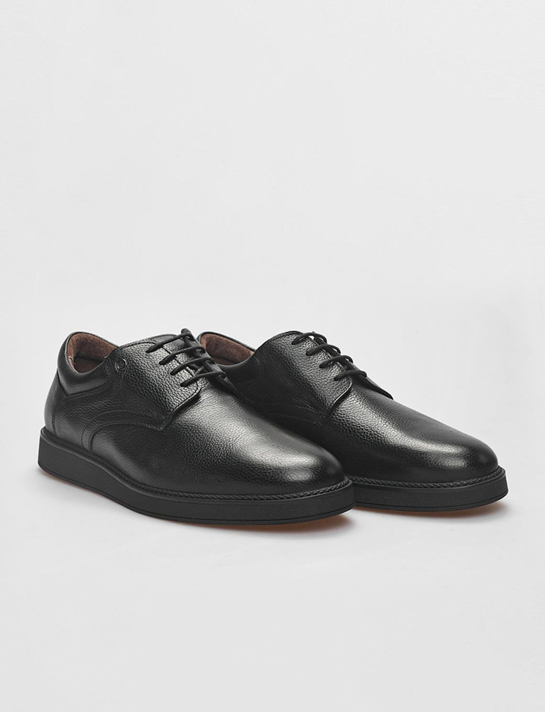 Hakiki Deri Siyah Erkek Ayakkabı