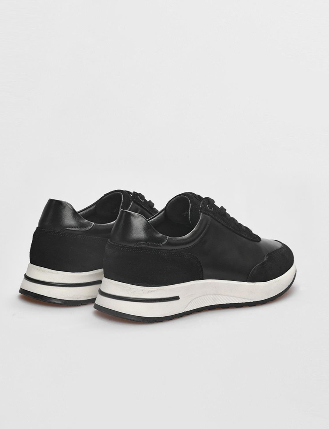 Hakiki Deri Siyah Erkek Ayakkabı