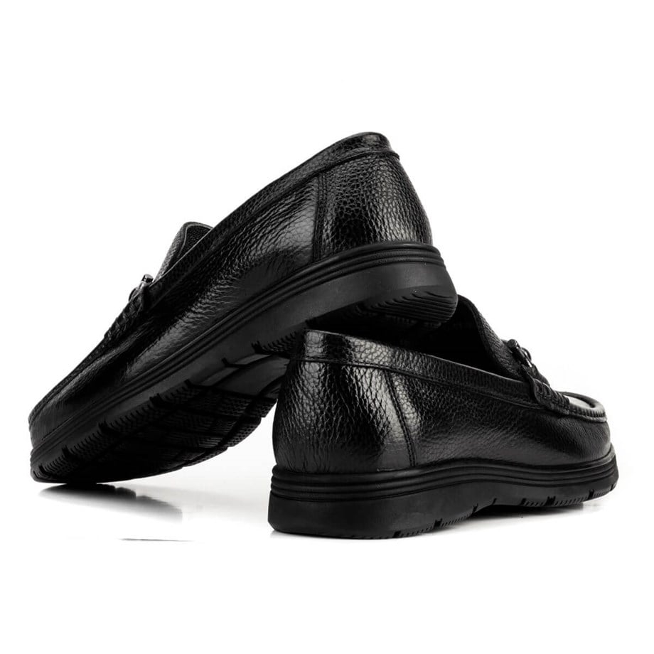 Hakiki Deri Siyah Erkek Ayakkabı