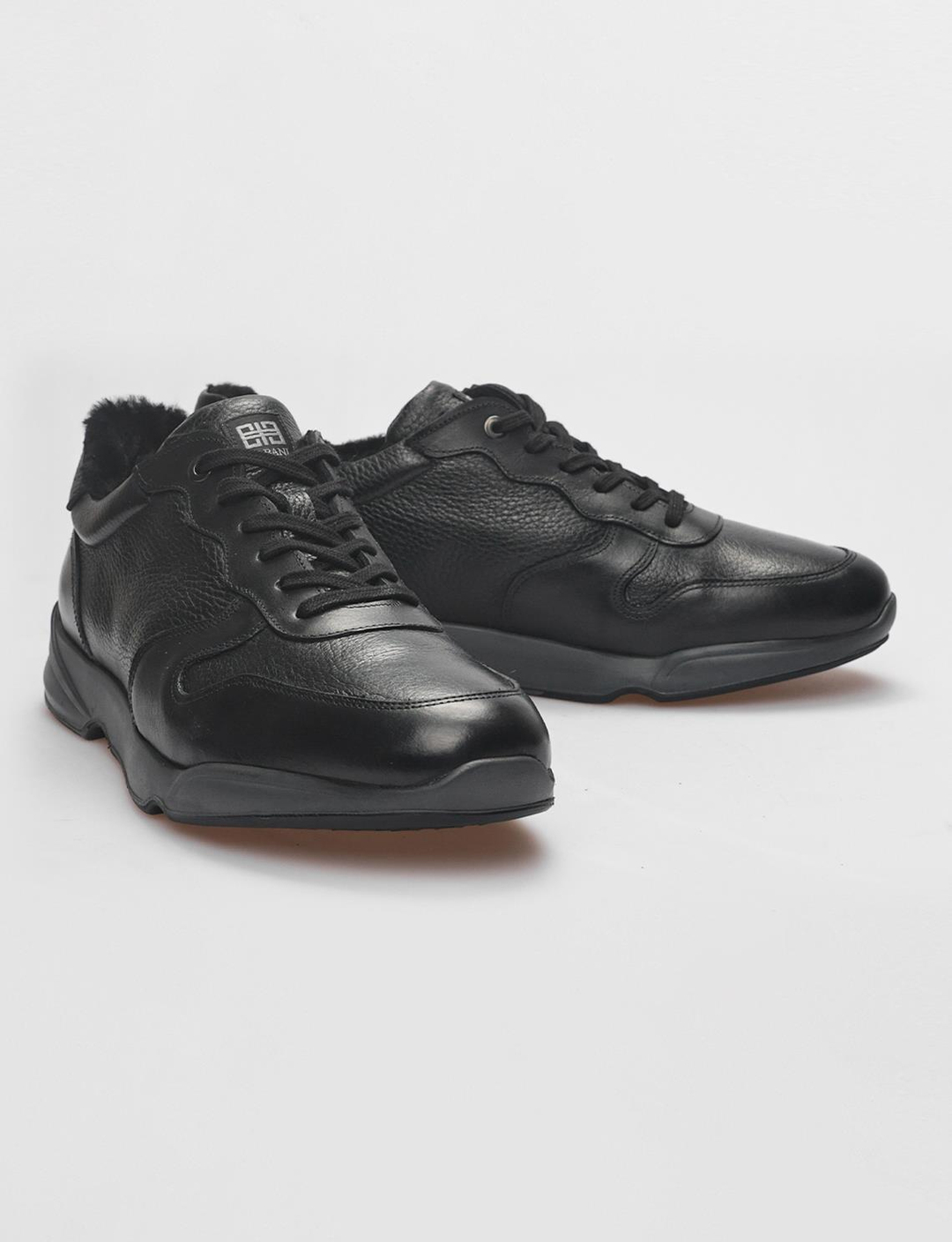 Hakiki Deri Siyah Erkek Ayakkabı