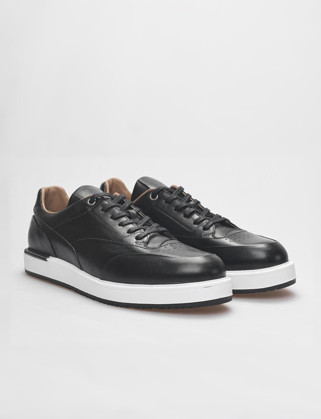 Hakiki Deri Siyah Erkek Ayakkabı