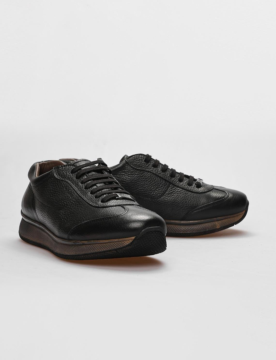 Hakiki Deri Siyah Erkek Ayakkabı