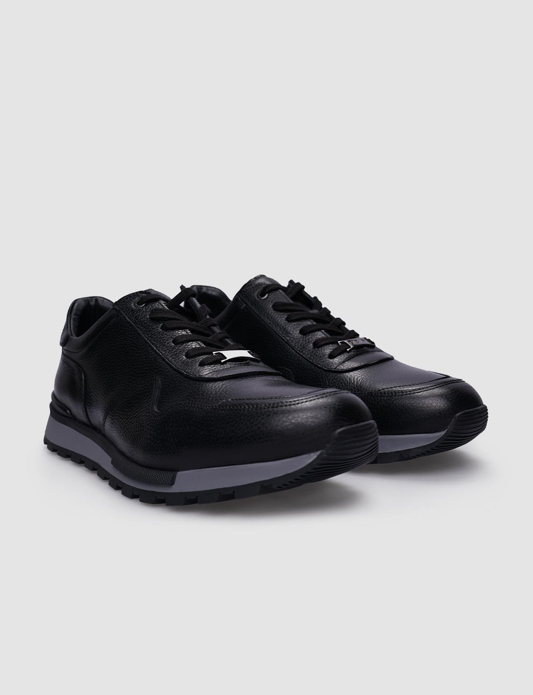 Hakiki Deri Siyah Erkek Ayakkabı