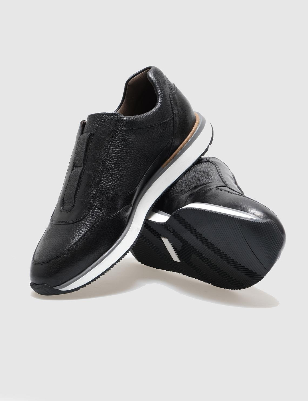 Hakiki Deri Siyah Erkek Ayakkabı