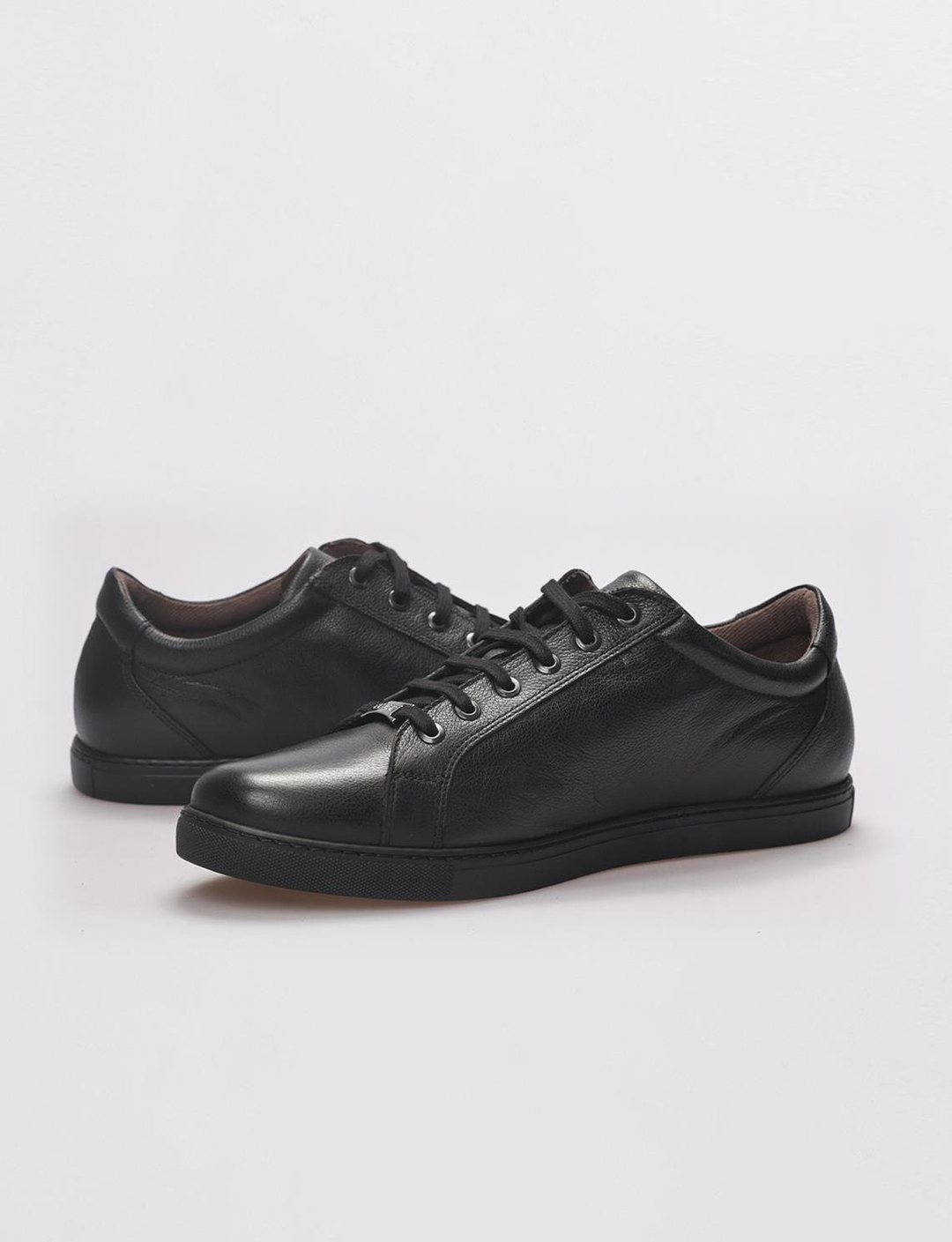 Hakiki Deri Siyah Erkek Ayakkabı