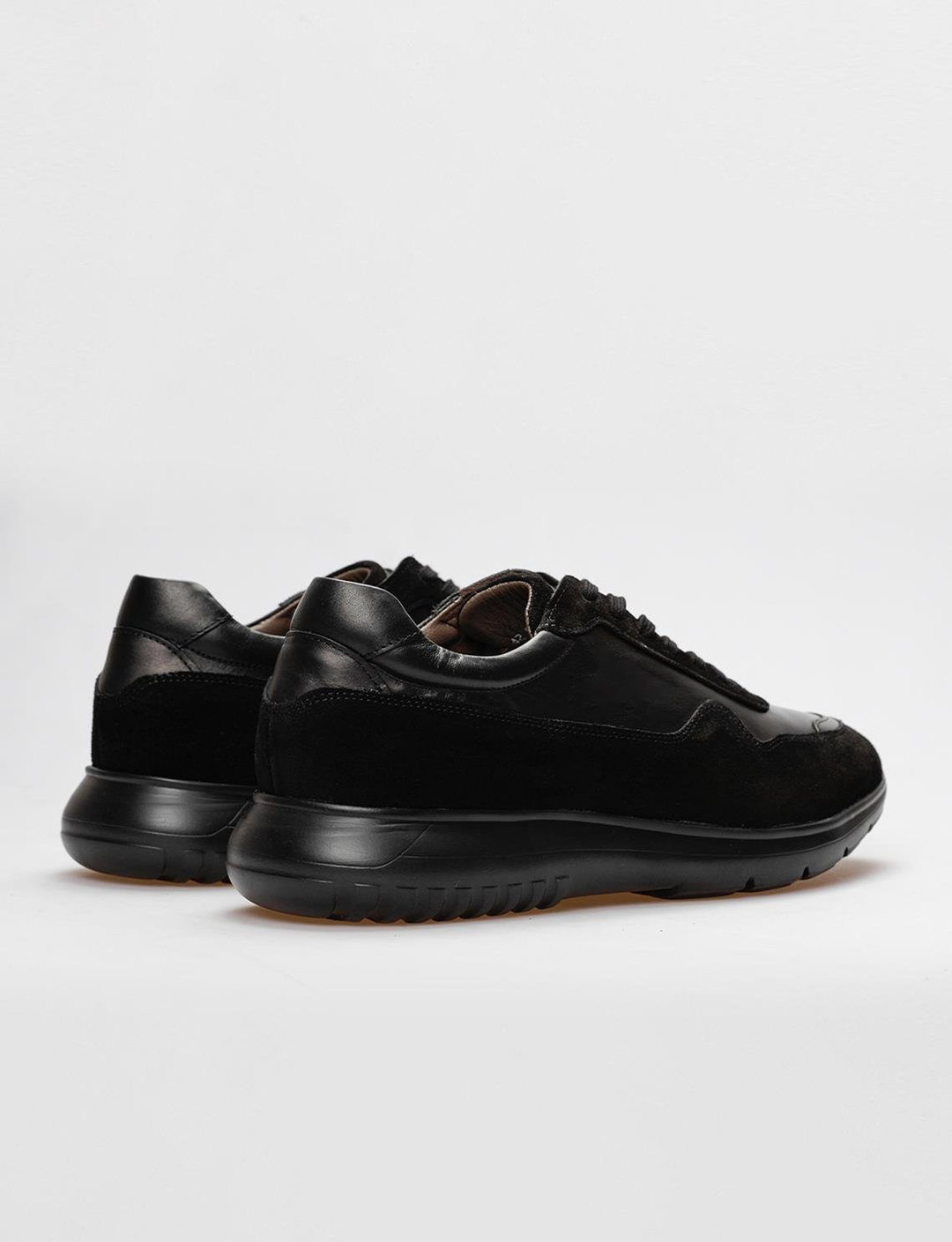 Hakiki Deri Siyah Erkek Ayakkabı