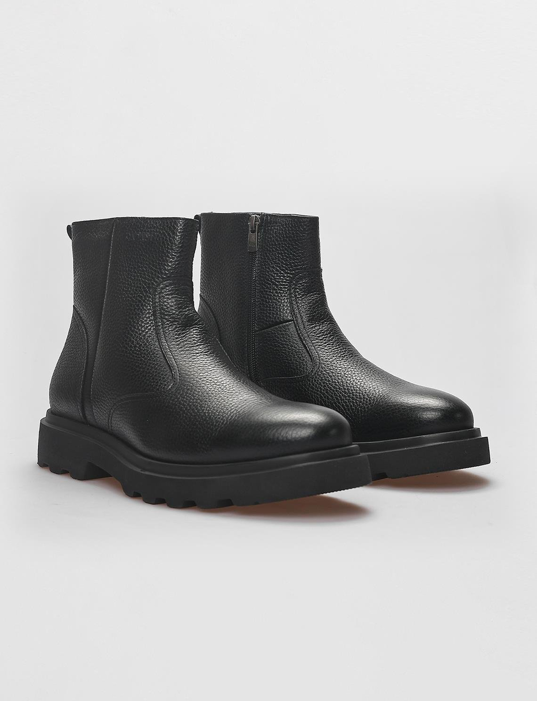 Hakiki Deri Siyah Erkek Bot