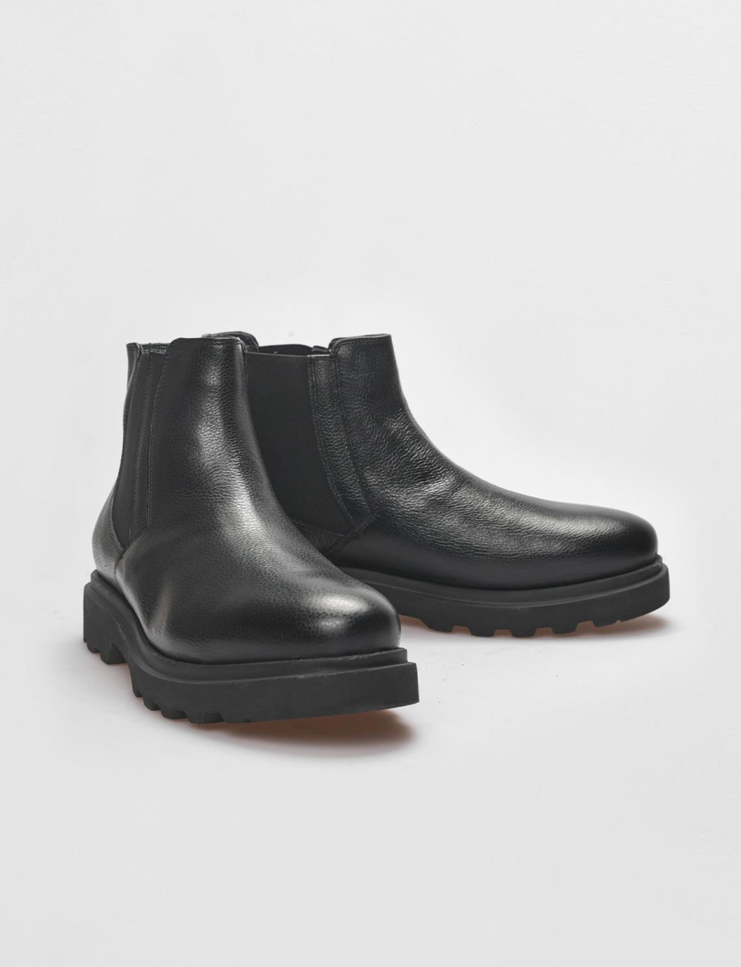 Hakiki Deri Siyah Erkek Bot