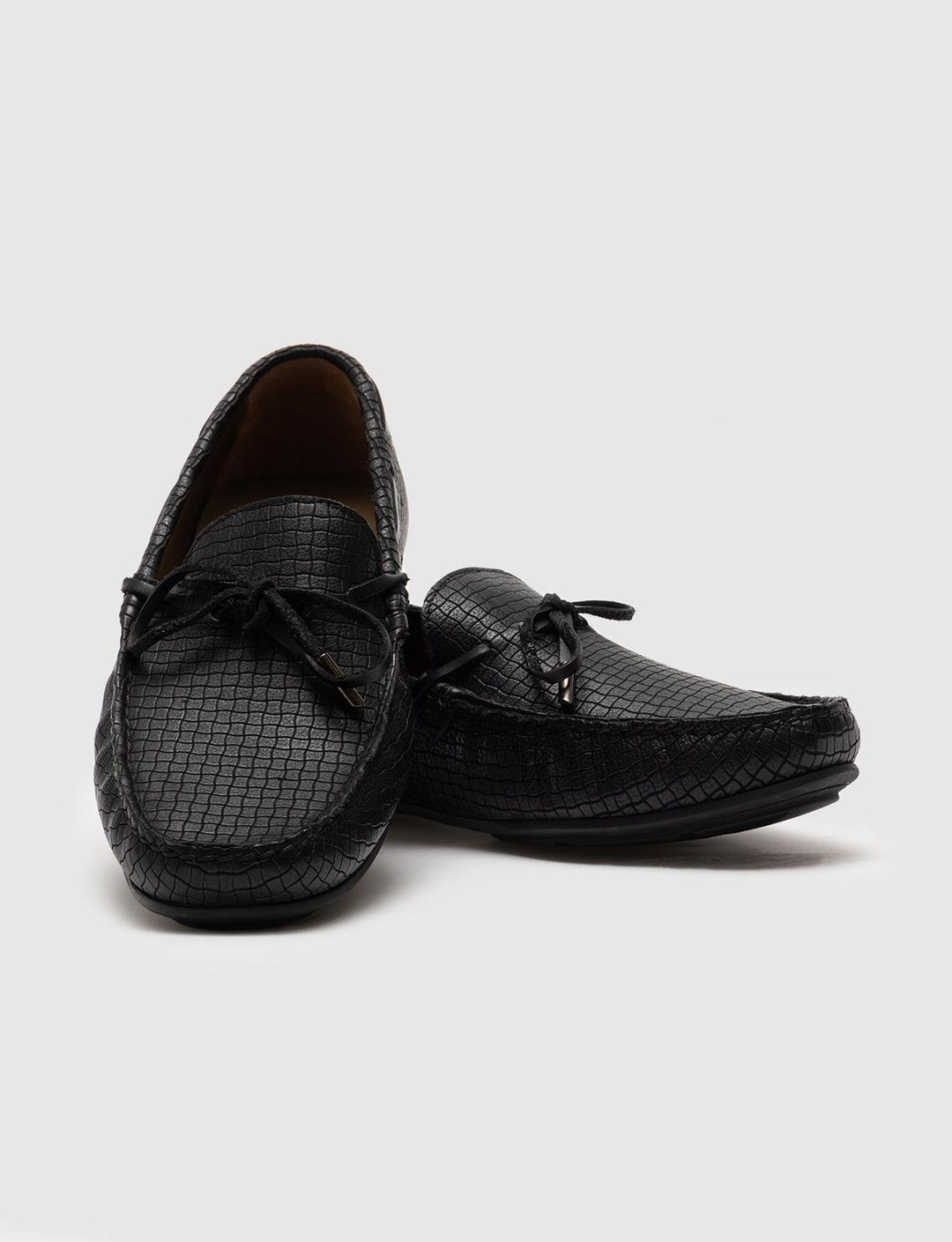 Hakiki Deri Siyah Erkek Günlük Ayakkabı