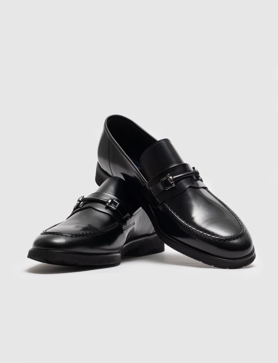 Hakiki Deri Siyah Erkek Klasik Ayakkabı