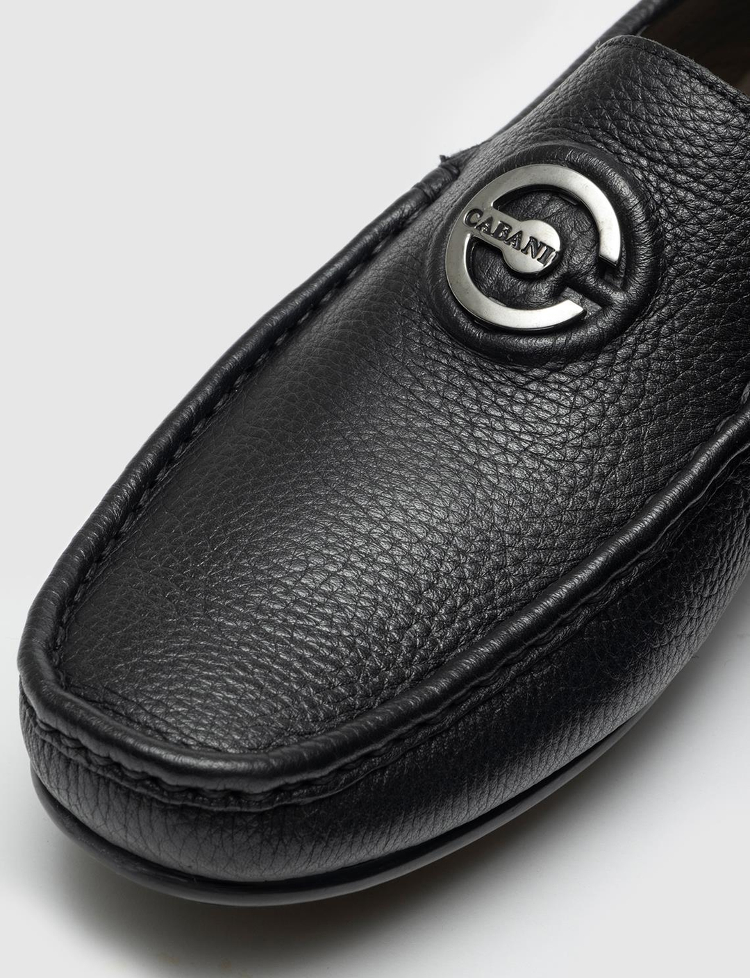 Hakiki Deri Siyah Erkek Loafer