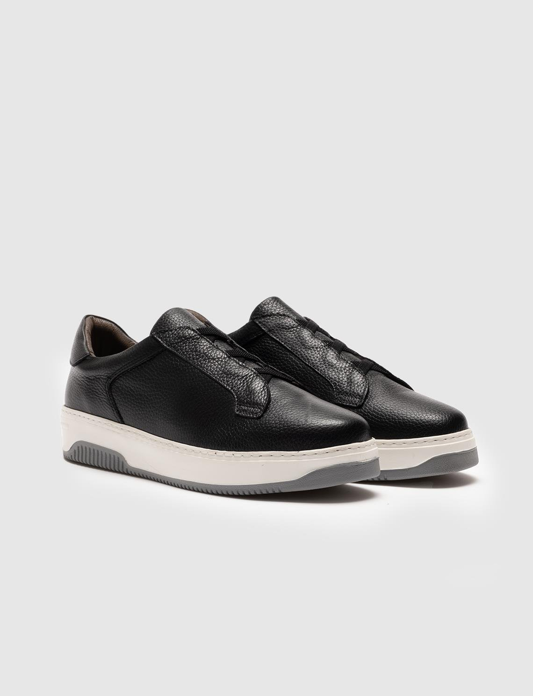 Hakiki Deri Siyah Erkek Spor Ayakkabı