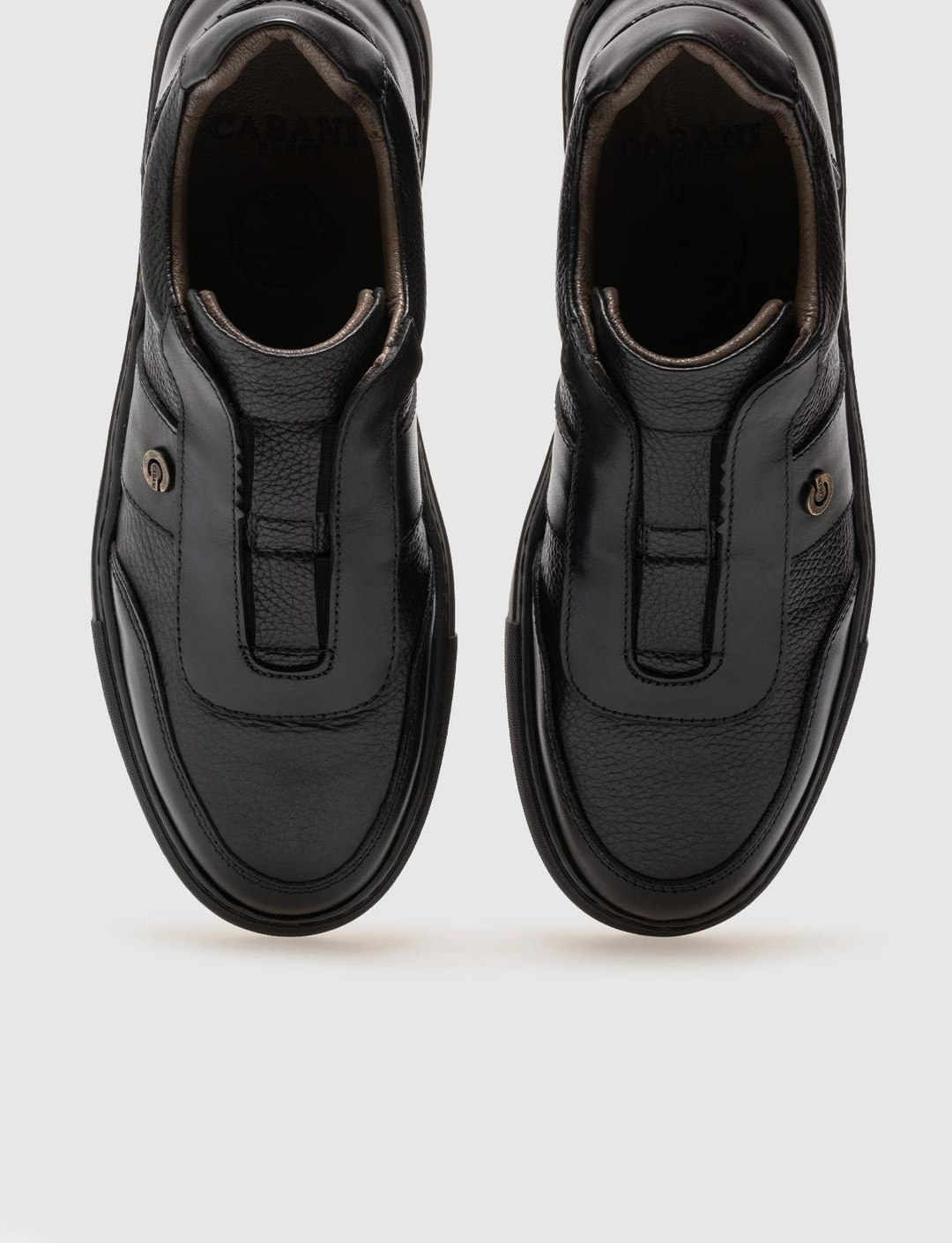 Hakiki Deri Siyah Erkek Spor Ayakkabı