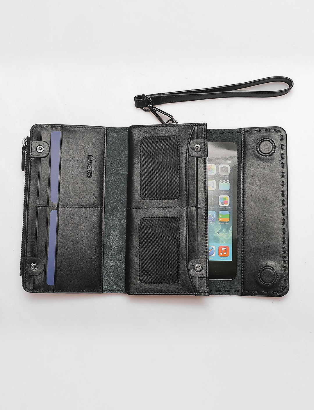 Hakiki Deri Siyah Kadın Çanta