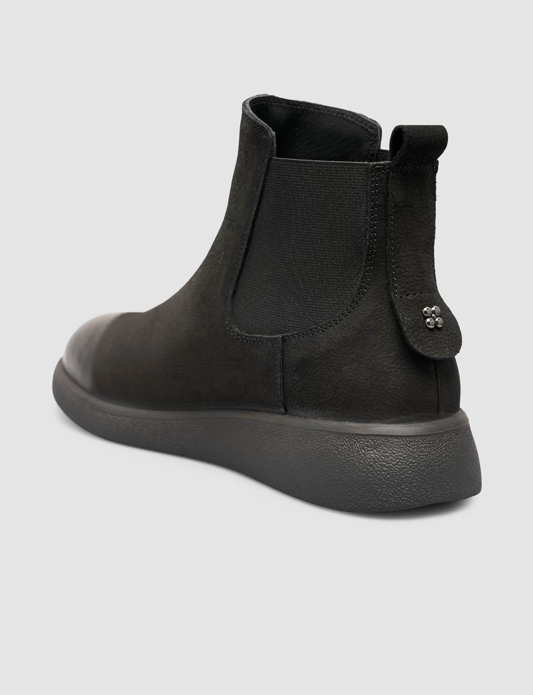 Genuine Leather Black Winter Women's Casual Boots