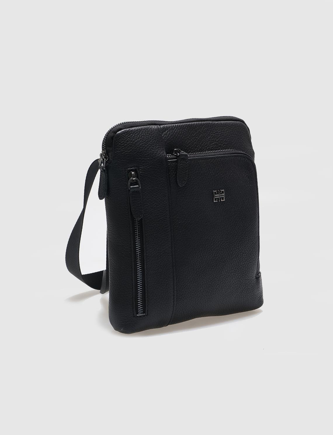 Hakiki Deri Siyah Unisex Çanta