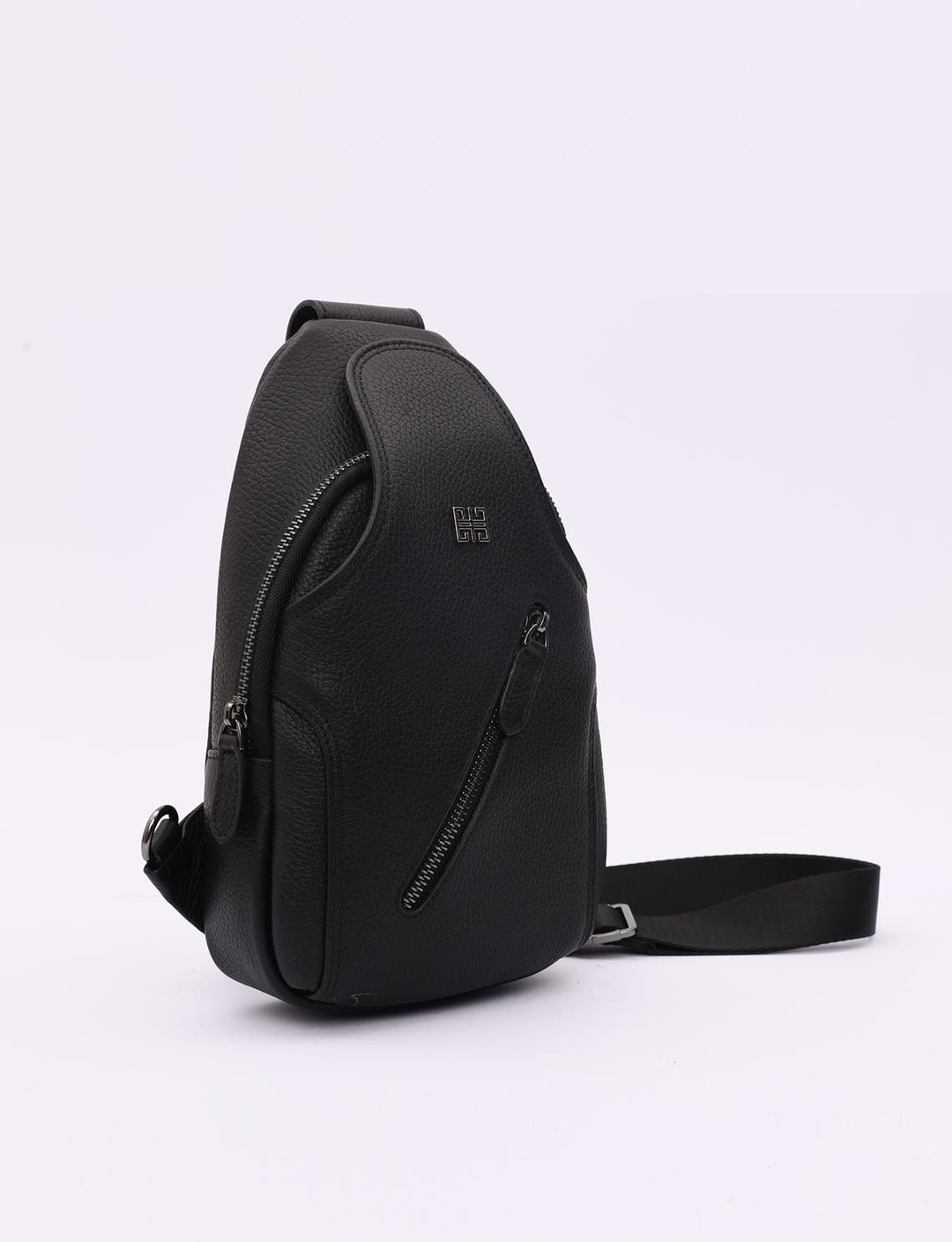 Hakiki Deri Siyah Unisex Çanta