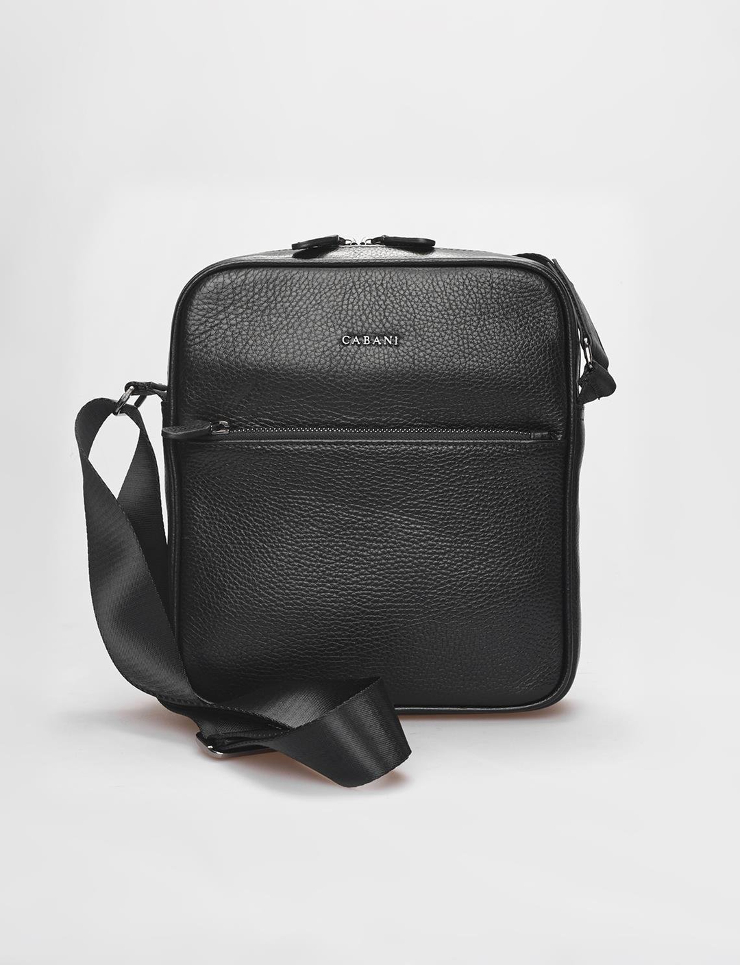 Hakiki Deri Siyah Unisex Çanta