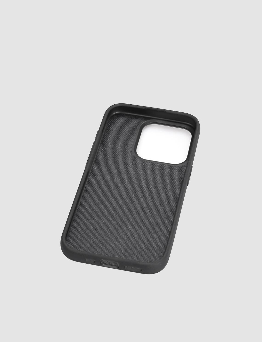 Hakiki Deri Siyah Unisex Telefon Kılıfı