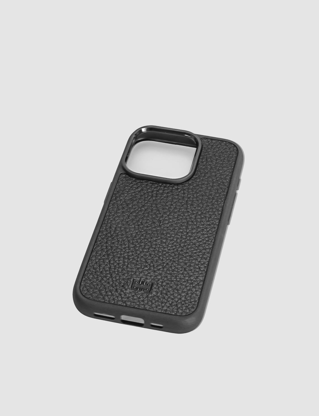 Hakiki Deri Siyah Unisex Telefon Kılıfı