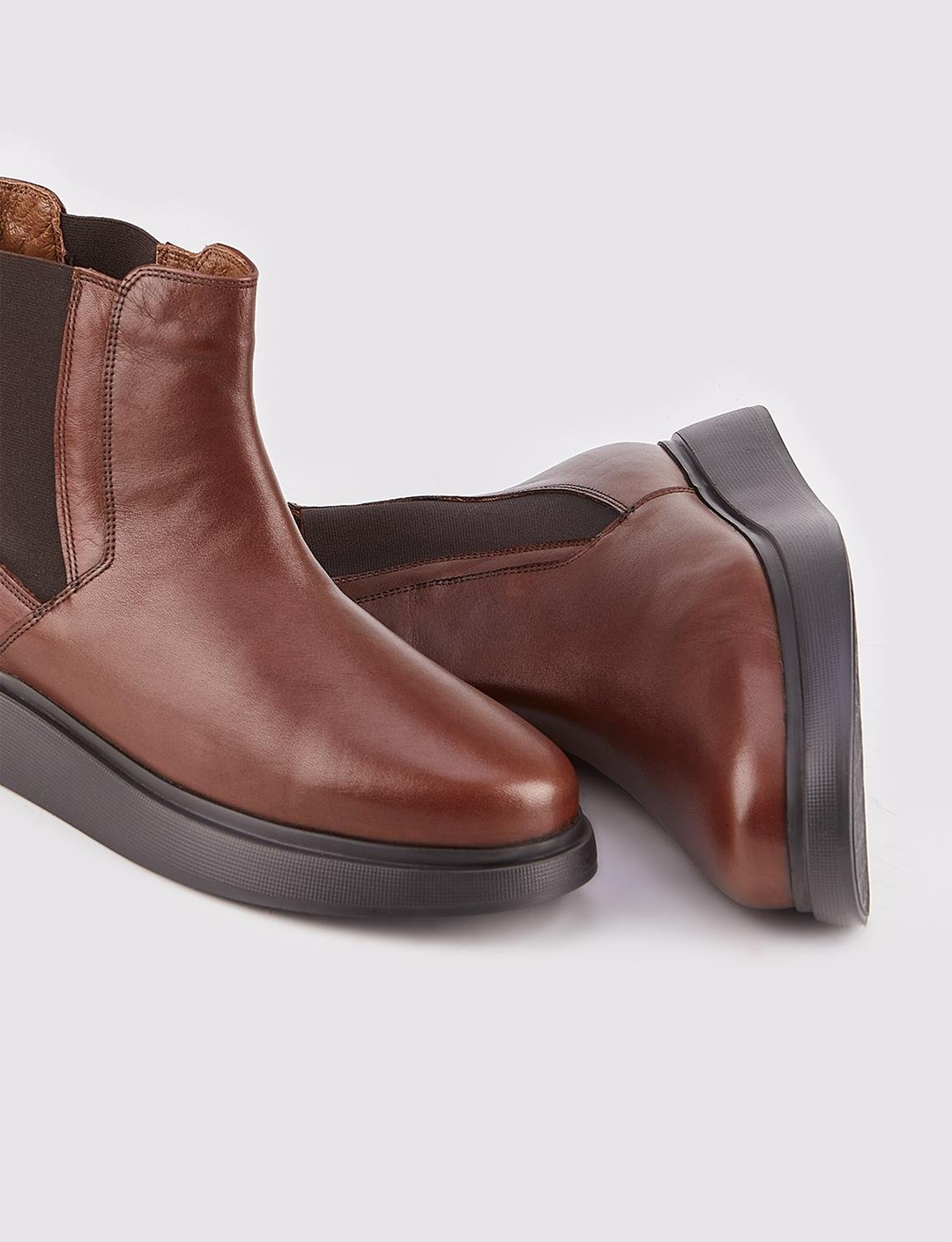 Hakiki Deri Taba Erkek Günlük Bot