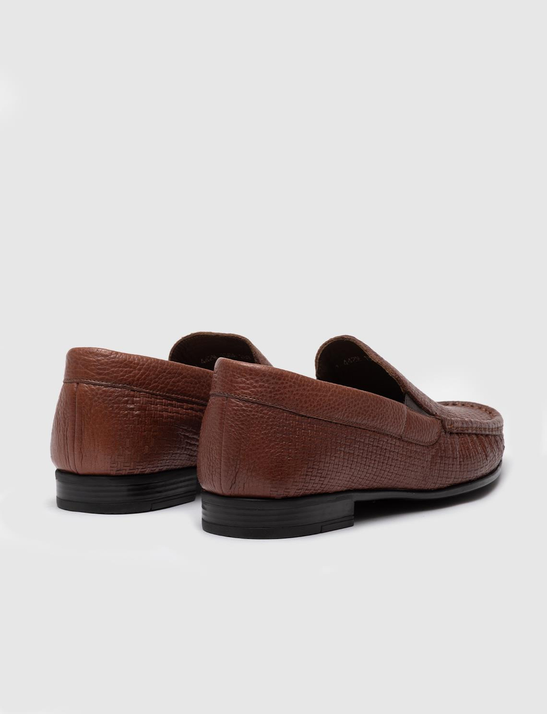 Men Tan Genuine Leather Loafers