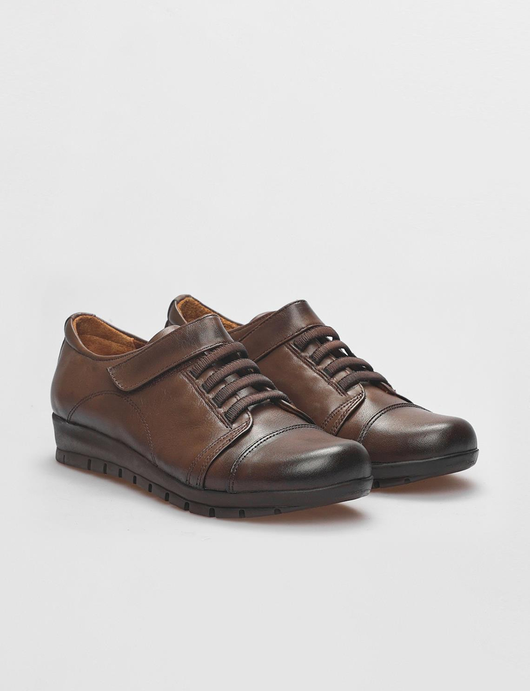 Hakiki Deri Taba Kadın Ayakkabı