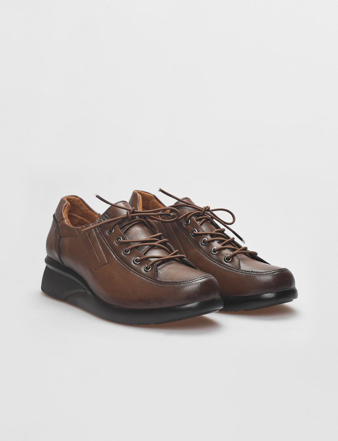 Hakiki Deri Taba Kadın Ayakkabı