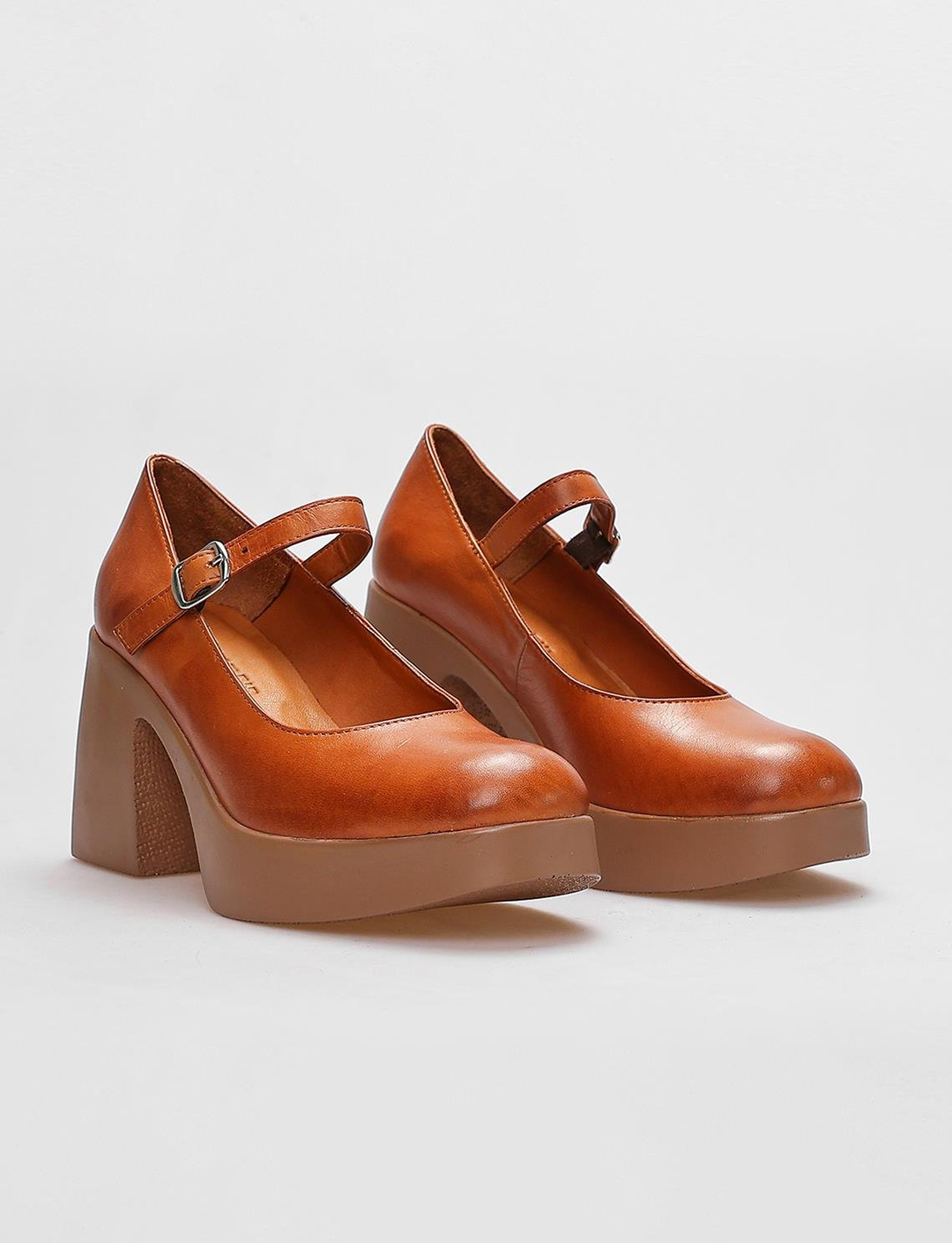 Hakiki Deri Taba Kadın Ayakkabı