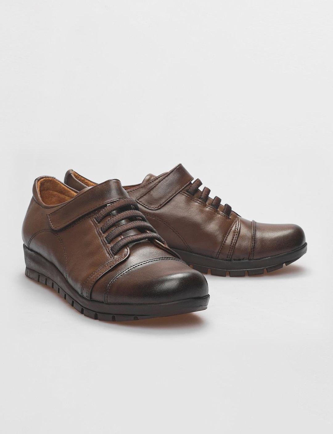 Hakiki Deri Taba Kadın Ayakkabı