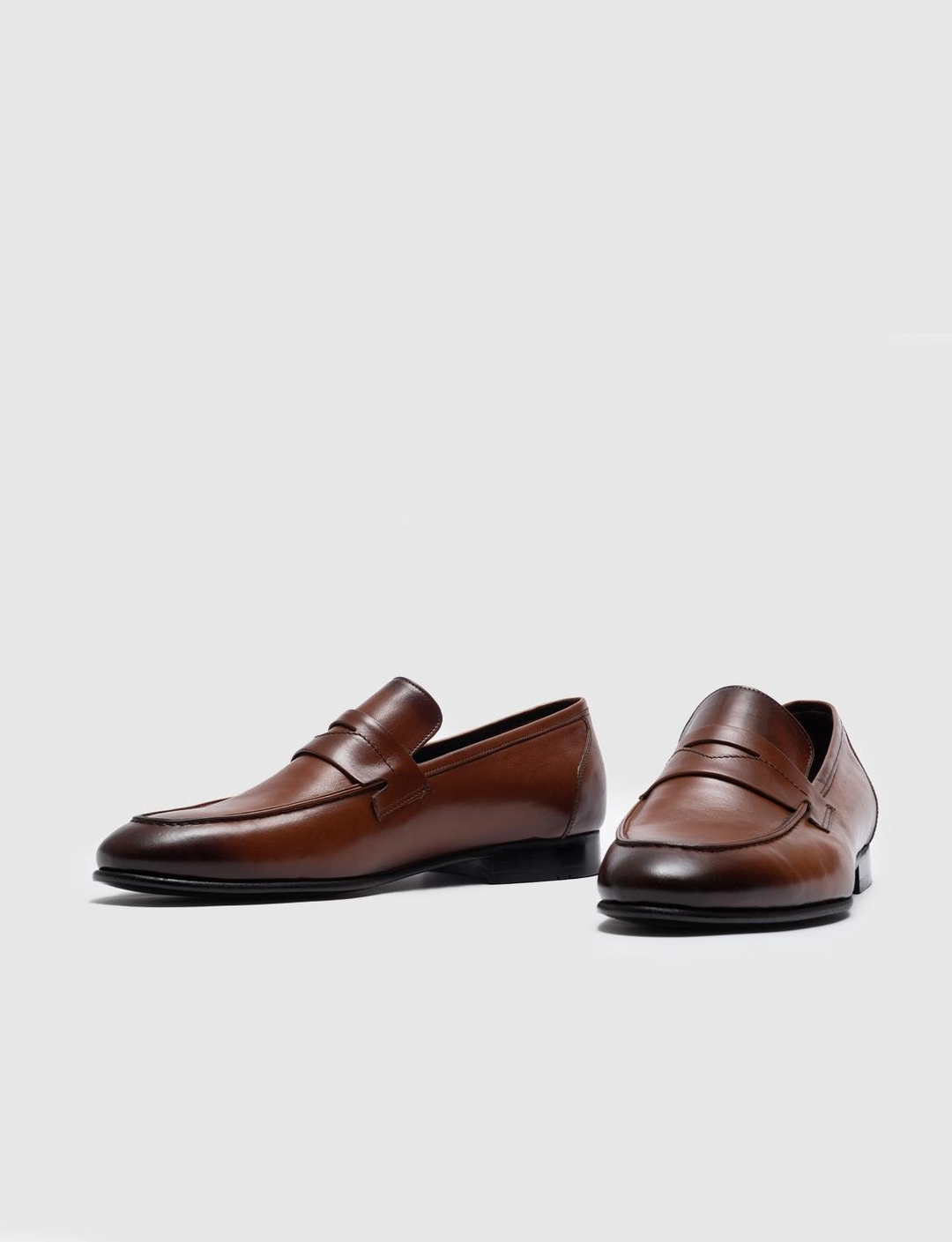 Hakiki Deri Taba Kemerli Erkek Klasik Ayakkabı