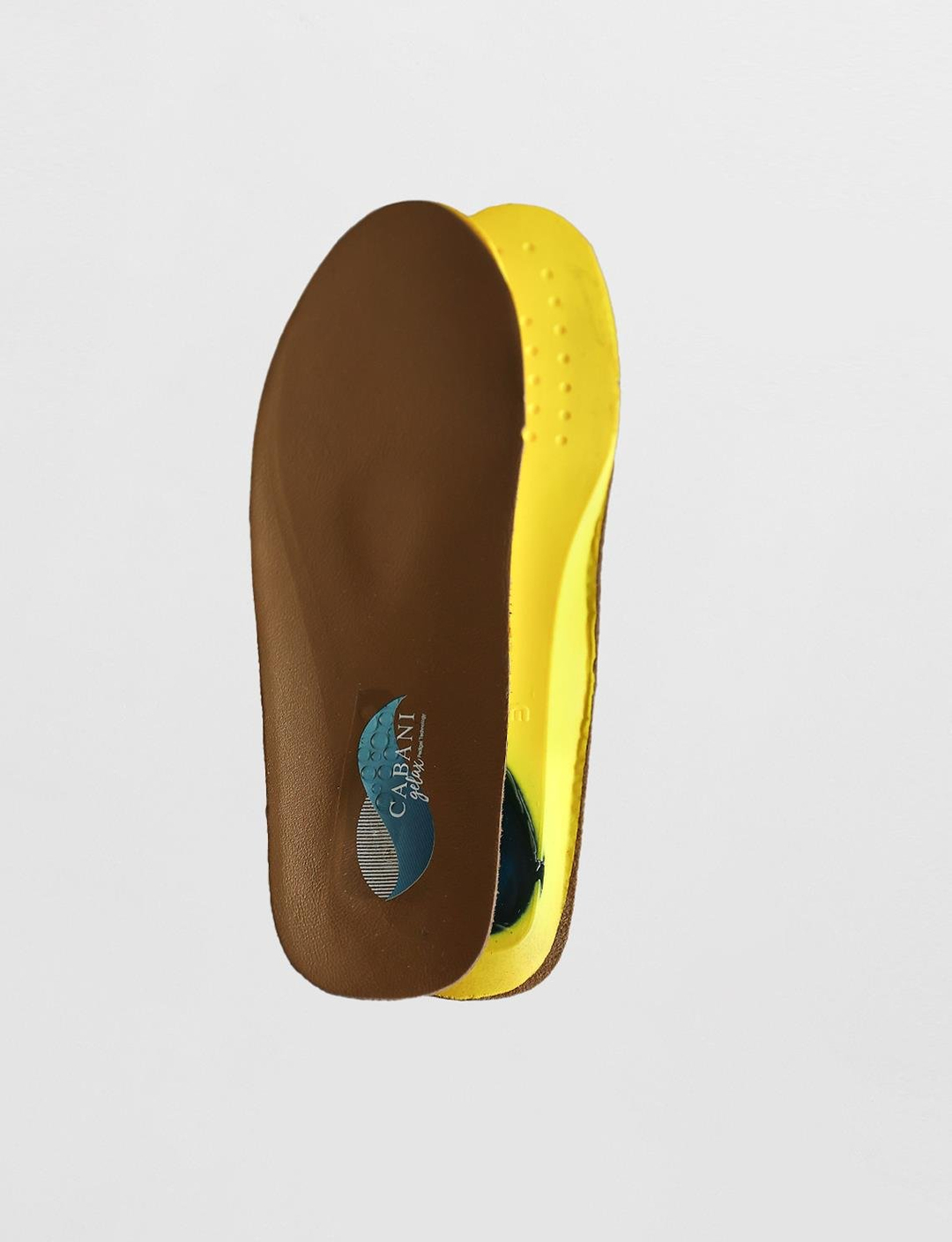 Jel Destekli Deri Hardal Erkek Tabanlık