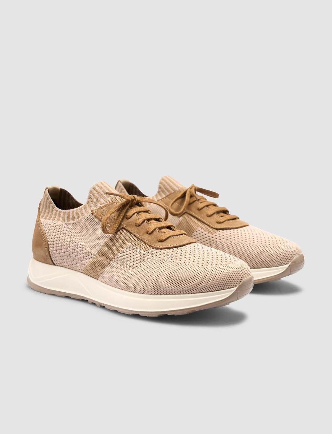 Kumaş Bej Erkek Ayakkabı