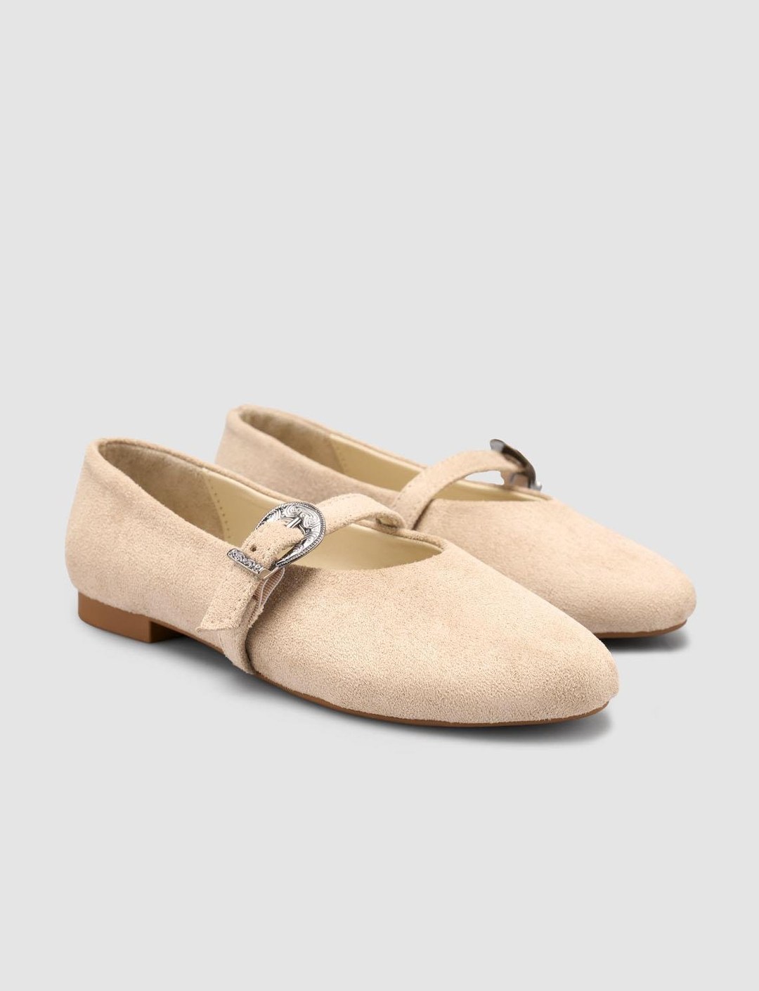 Kumaş Bej Kadın Babet