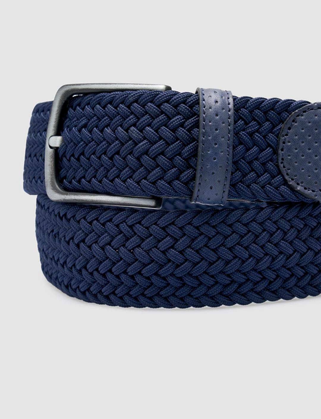 Kumaş Lacivert Erkek Kemer