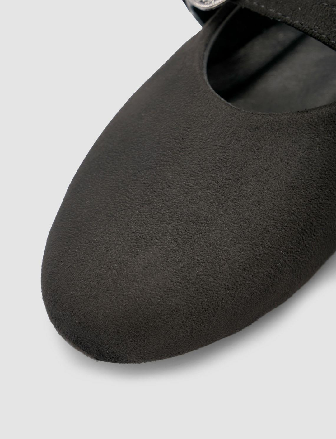 Kumaş Siyah Kadın Babet