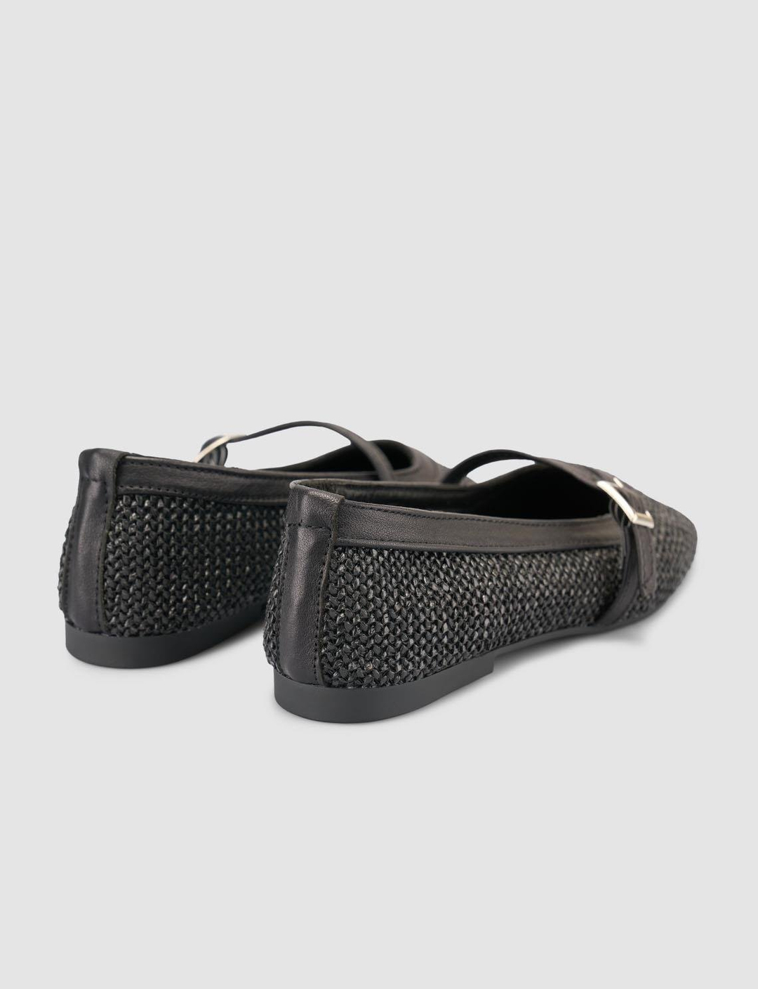 Kumaş Siyah Kadın Babet