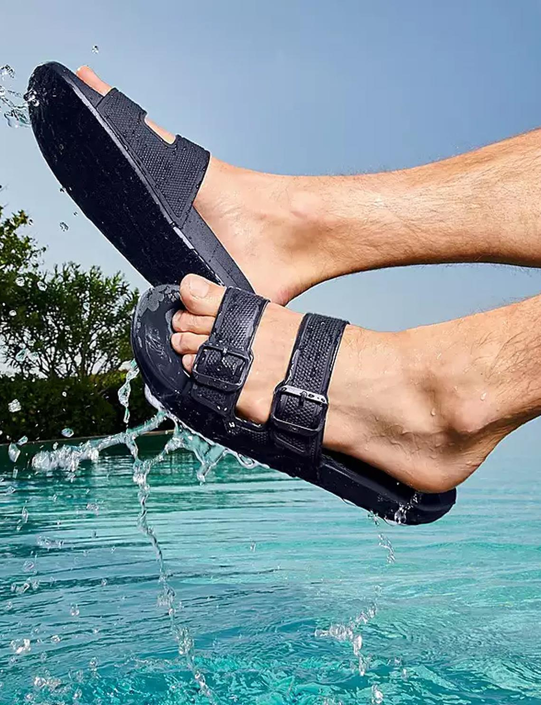 Lacivert Erkek Terlik